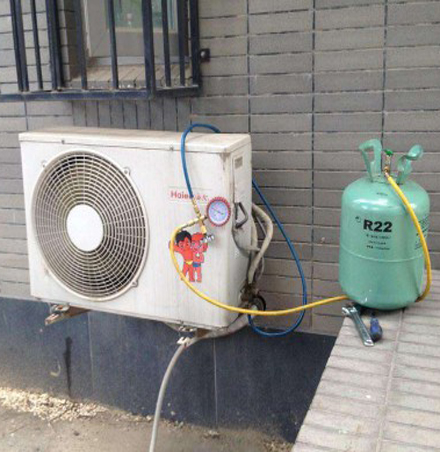金台空调加氟